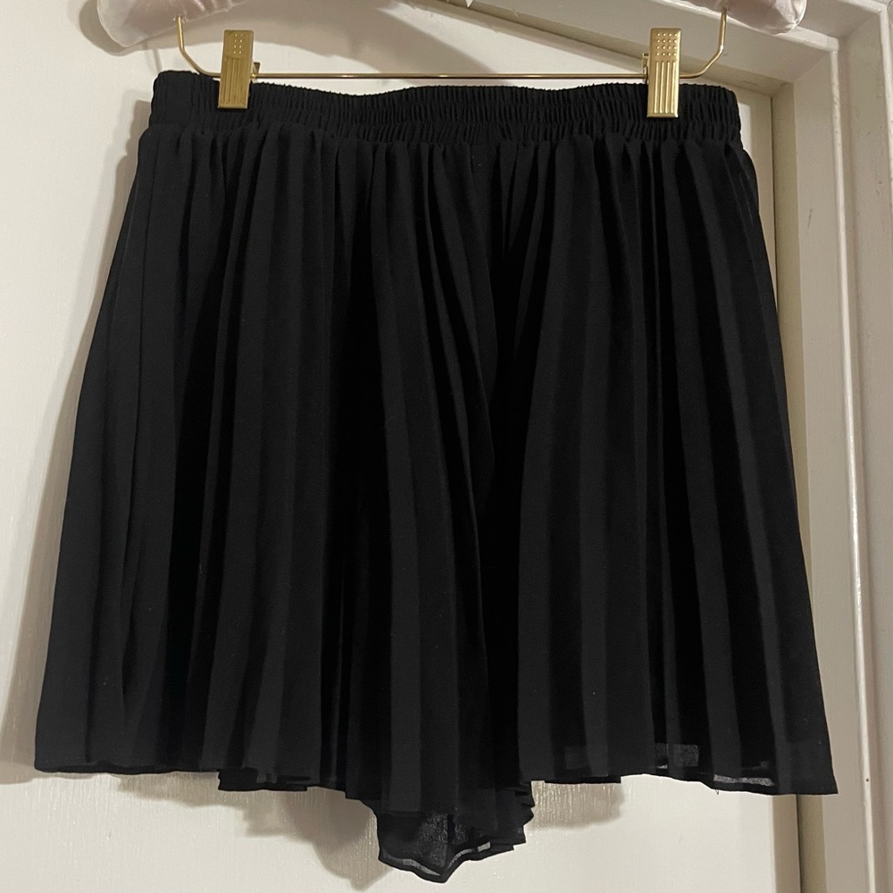 Naked Zebra Pleated Mini Skort